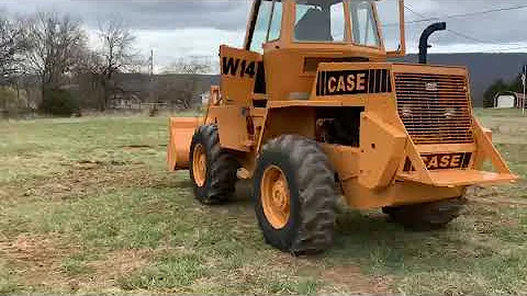 Case w14 wheel loader