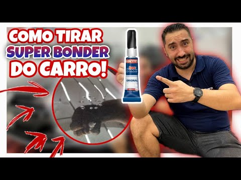 COMO TIRAR SUPER BONDER DO CARRO ! | Será que conseguimos ?