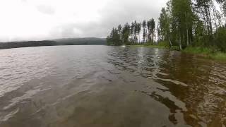 RC BOAT CALM WATER TO BIG WAVES AND LONG JUMPS