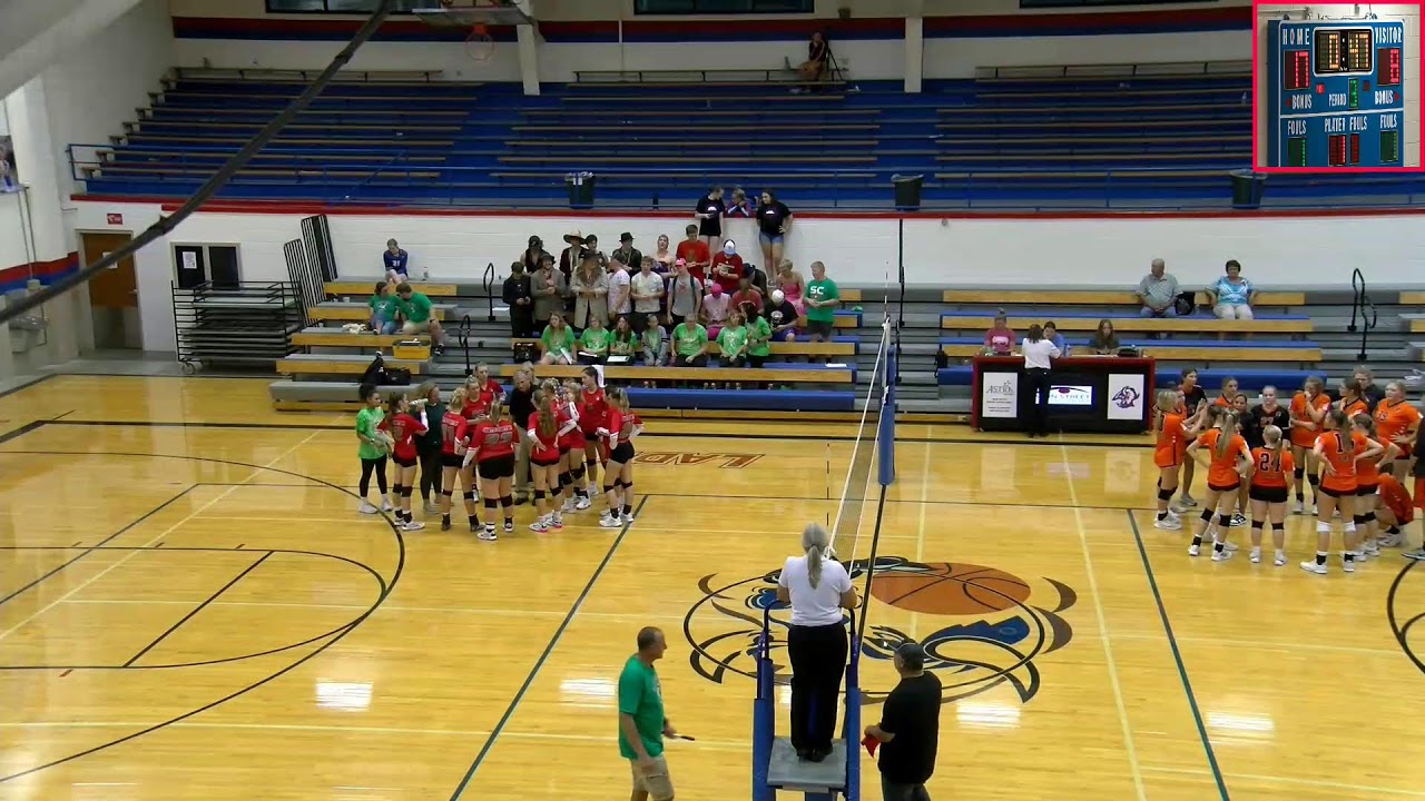 Smith Center Lady Red vs. Beloit Lady Trojans volleyball final match