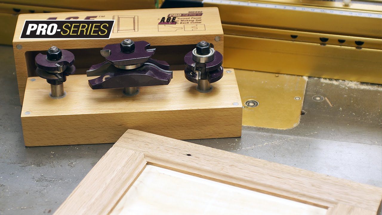 Router Table Project: Building Ogee Raised Door Panels W/Amana Tool  Pro-Series Router Bits