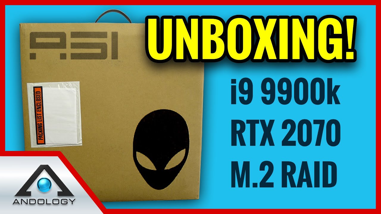 👽 Area 51m REVIEW UNBOXING  😍 [Part 1] Alienware Best Gaming Laptop 2019?