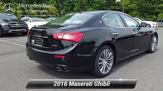 Used 2016 Maserati Ghibli S Q4, Flemington, NJ 20167282