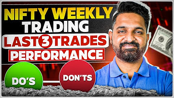 NIFTY Weekly Trading | Last 3 Trades Performance | Theta Gainers