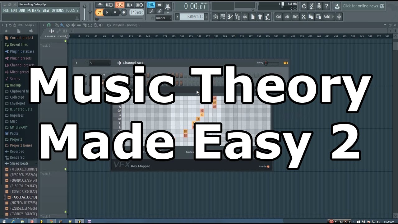 music theory made easy in fl studio p2 vfx key mapper youtube busy works beats music theory in a day download