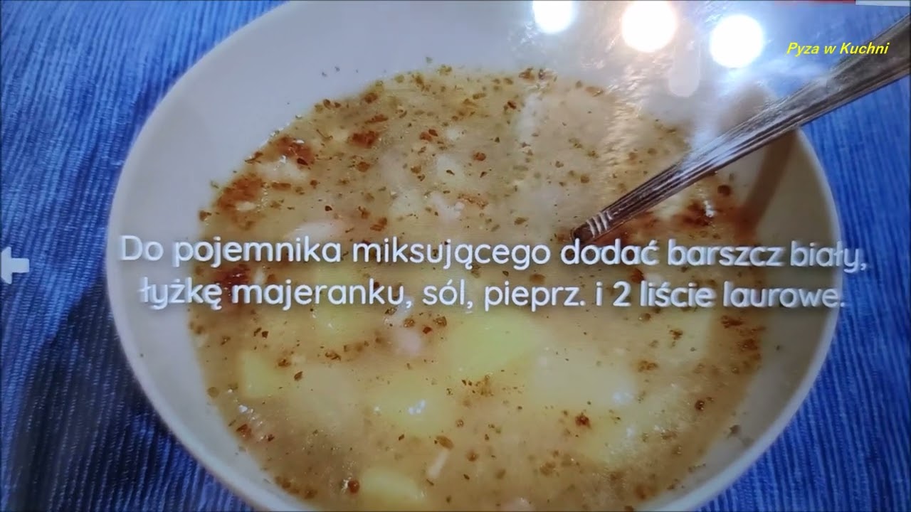 ZALEWAJKA z Monsieur Cuisine Smart