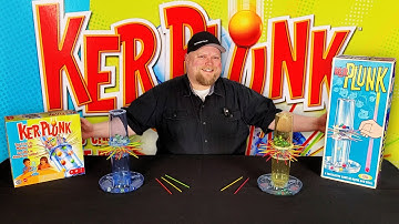 Kerplunk Retro Board Game Review - Ideal (1967) vs. Mattel (2021)