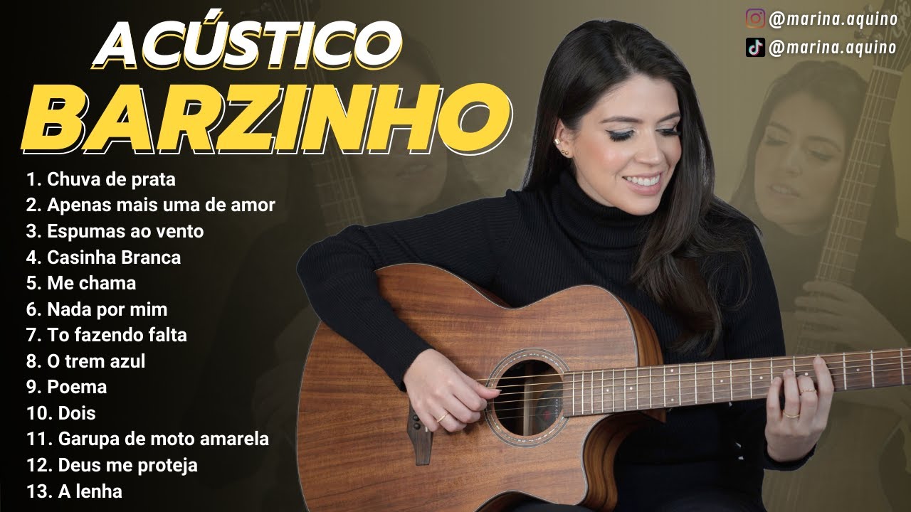 VOZ E VIOLÃO || Acústico para Barzinho (VOLUME 2) || Marina Aquino - Playlist
