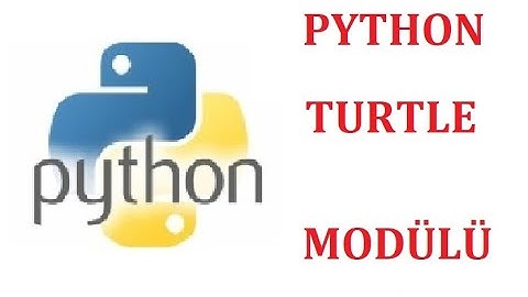 Modül-4: Python Turtle Modülü
