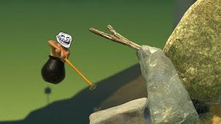 Getting Over It with Bennett Foddy ОЧЕНЬ БЕСЯЩАЯ ИГРА