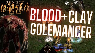 Project Diablo 2 Blood And Clay Golemancer!