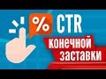 Как поднять CTR конечной заставки Youtube