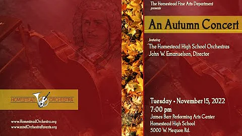 Homestead High School Orchestra. Recorded live in ...