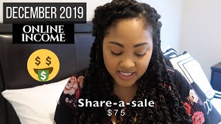I earned an INSANE amount of money last month...here's how | December 2019 Online Income Report