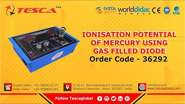 Physics Practical | To Find Ionisation Potential of Mercury Using Gas Filled Diode || Tesca 36292