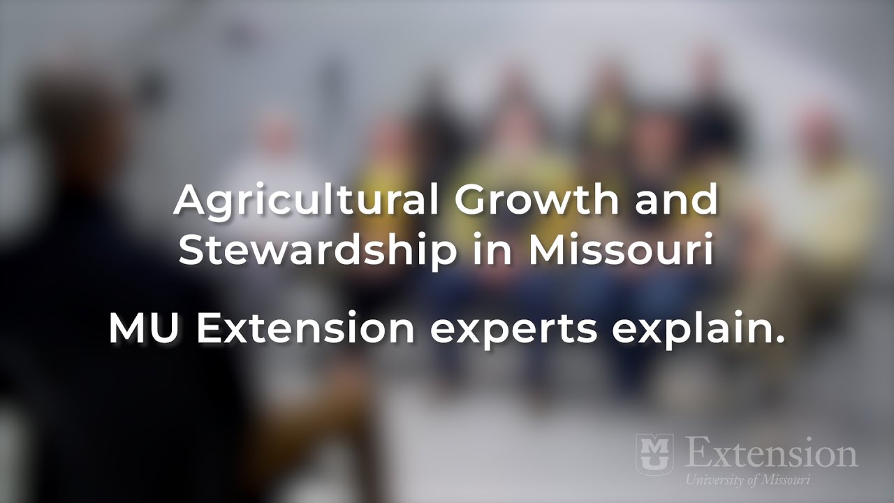 What is the future of Missouri agriculture?