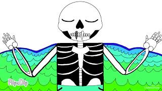 Booyah Meme - Unfinished - Oc - Greenscreen The Skeleton -