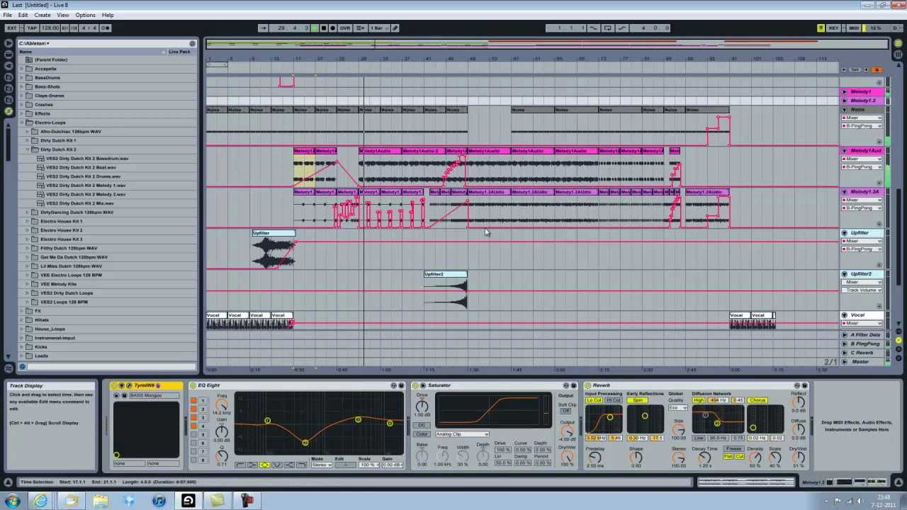 First House track Ableton Suite 8