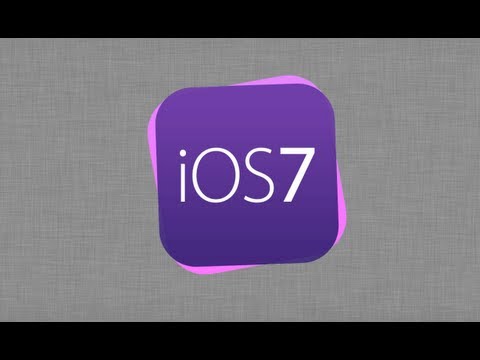 iOS 7 Concept - Enable / Disable Flat Design