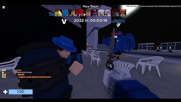 ROBLOX ARSENAL 2022 NEW YEARS EVE EVENT (CRAZY EXPERIENCE)
