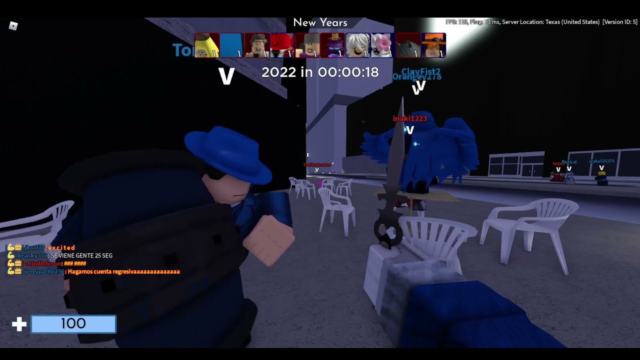 ROBLOX ARSENAL 2022 NEW YEARS EVE EVENT (CRAZY EXPERIENCE)