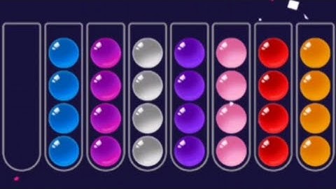 Color Ball Sort, Puzzle Game, #games #gaming #puzzle #gameplay #colors #puzzlegame #shots #USA