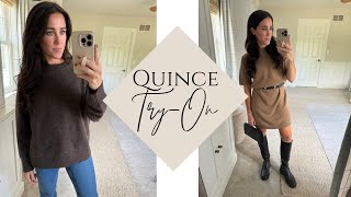 картинка: Примерка кашемира Quince Fall