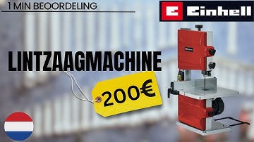 LINTZAAGMACHINE EINHELL TC-SB 200/1  DUTCH NEDERLANDS