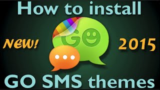 How To Install GO SMS themes screenshot 4