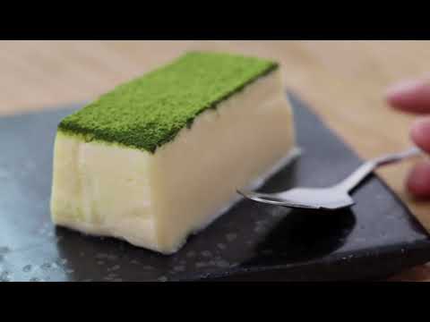 Video [Cooking with Camilla] - Đậu phụ phô mai Matcha #1 - youtube