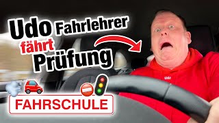 Praktische Führerscheinprüfung mit Udo!!  + ÜBERRASCHUNG | Fischer Academy