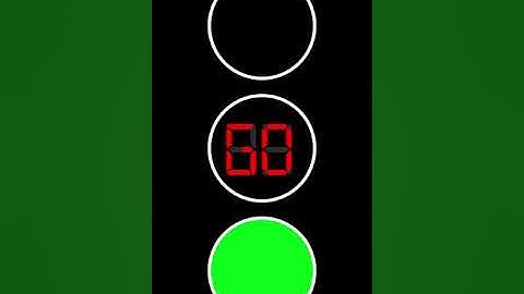 10 Second Traffic Light 🚦 Countdown Timer