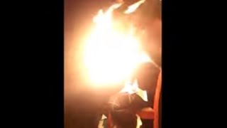 ISIS FIGHTER CAPTURED AND BURNT ALIVE! (LEAKED VIDEO)