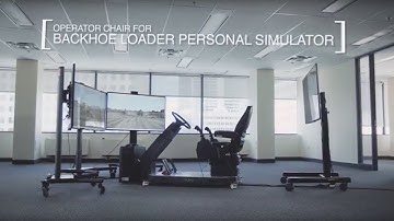Operator Chair for Backhoe Loader Personal Simulator