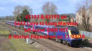 [1080p50] 11/03/19 - 43193 & 43197 on 5Z43 @ Norton Fitzwarren