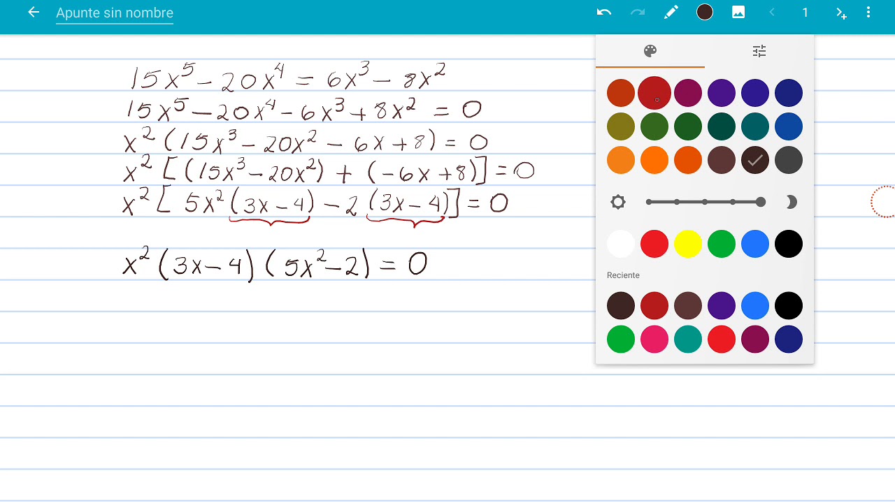 Ecuación polinomial 1 - YouTube