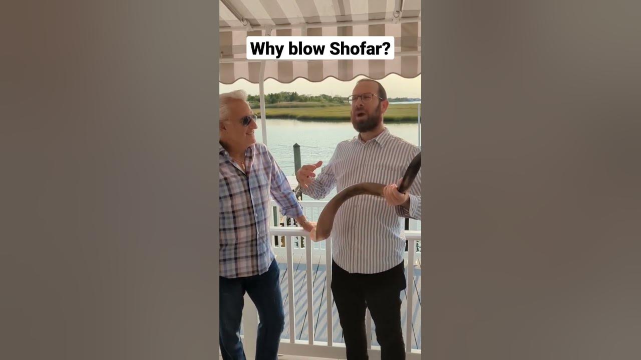 why do we blow the shofar on Jewish holidays of Rosh Hashanah and Yom Kippur?