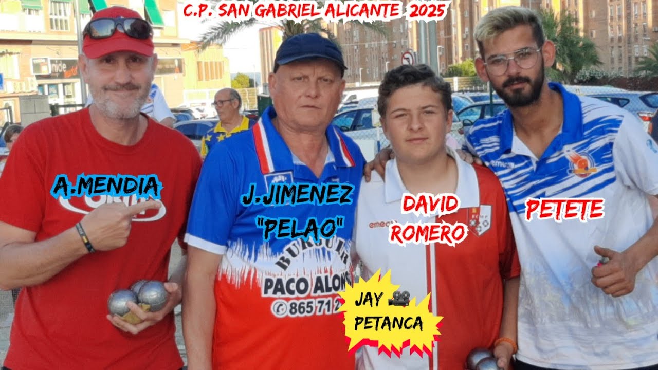 💯x💯Semifinal ✌ C.P. San Gabriel (Alicante) 👌 Mayo 2025 Torneo Parejas Arregladas