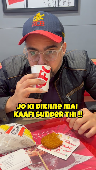 Trying KFC Breakfast Menu 😂 #shorts