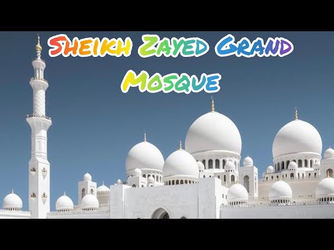 Sheikh Zayed Grand Mosque 🕌 in Abu Dhabi | Beautiful Mosque Inside Views | Grand Mosque