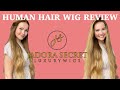 JADORA SECRET HUMAN HAIR WIG FULL REVIEW/UNBOXING WITH ALOPECIA