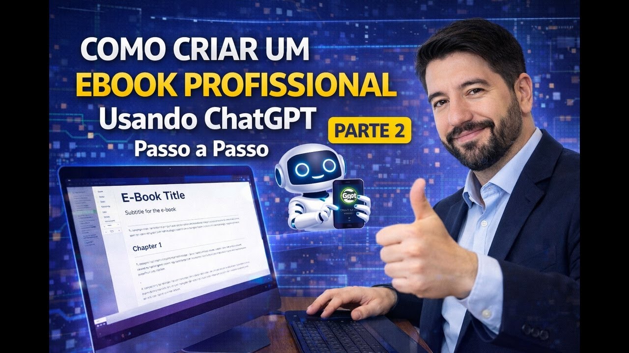 Como Criar um Ebook Profissional Usando ChatGPT | Passo a Passo Parte 2 ...