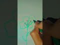 how to draw very easy  flower🌺🌻🌹🌷