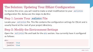 How to Resolve the ESLint Error: Uint32Array is Not Defined