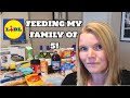 HUGE LIDL GROCERY HAUL ~ FAMILY OF 5 💙