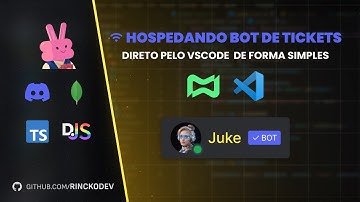 Como hospedar bot de ticket fácil e rápido - Bot de tickets com mongodb - discord.js v14