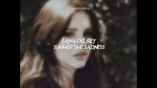 lana del rey-summertime sadness (sped up lyrics reverb) // tiktok version