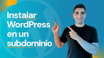 Como instalar Wordpress en un subdominio 🔧