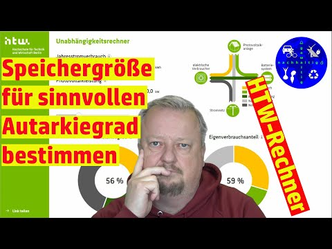 Optimaler Autarkiegrad: So groß sollte der Speicher unserer Photovoltaik laut HTW Berlin sein