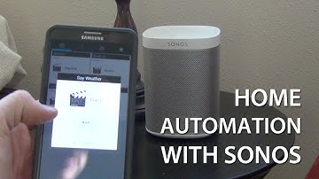 Sonos and Home Automation using Vera